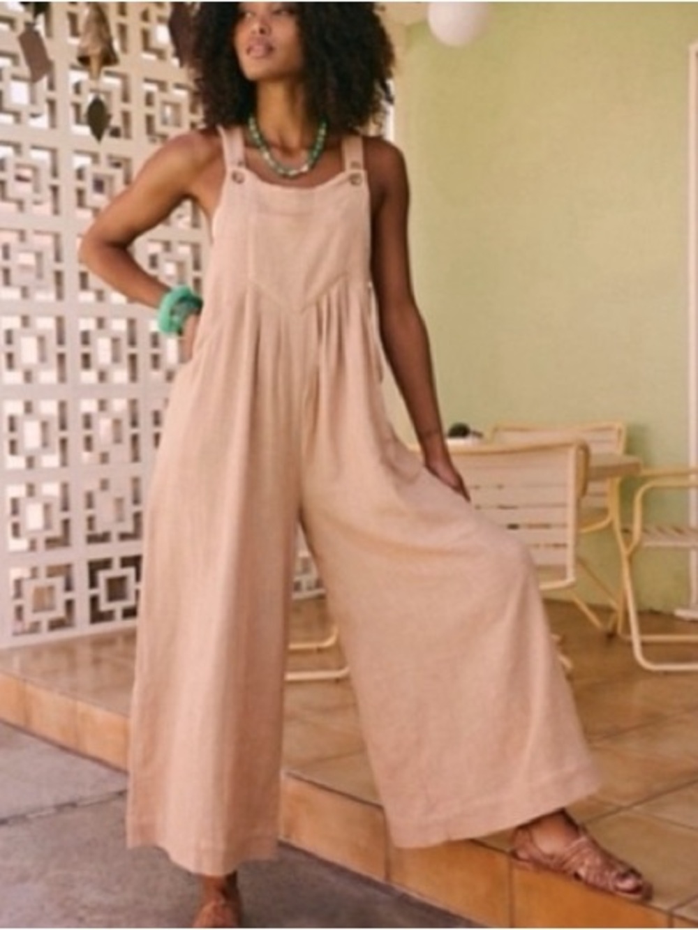 Free People Sun-drenched Overalls